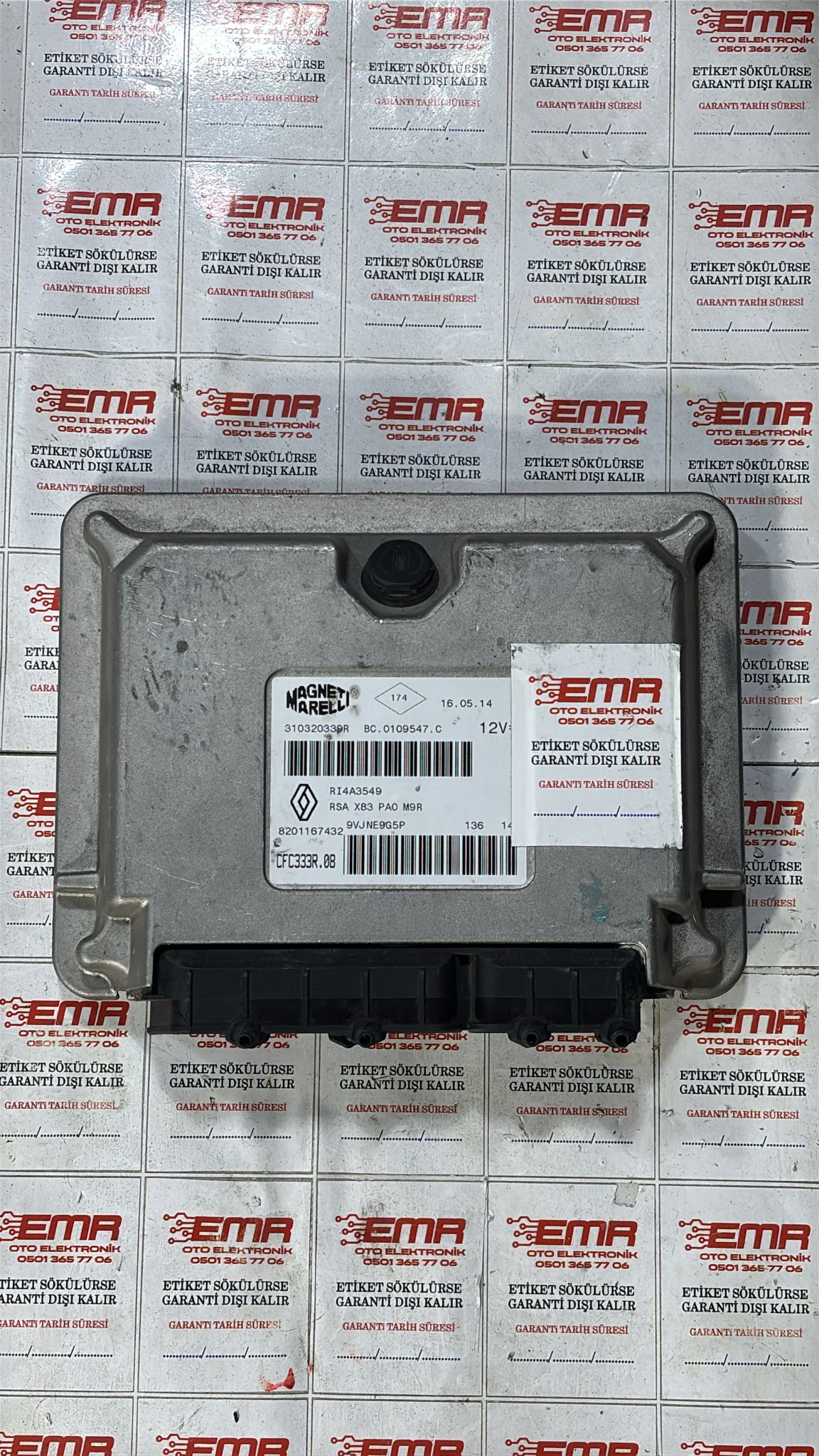 RENAULT TRAFİC MOTOR BEYNİ 8201167432 310320339R